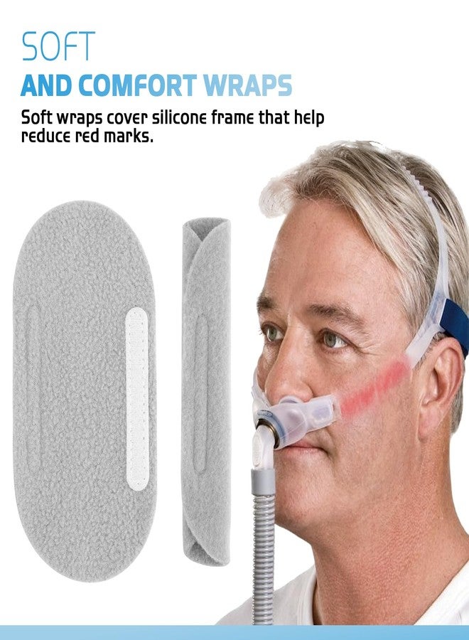 SyunsXoon Nasal Pillow with Headgear Replacement for ResMed Swift FX Frame System, Standard CPAP Nasal Pillow Frame Assembly Included Soft Silicone Sealing Nose Pillows Cushion & Head Strap - Image 5